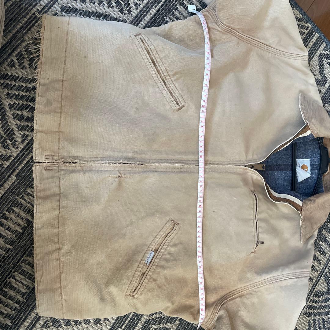 c*c様 Carhartt デトロイトジャケット⭐︎ボロの美学！ 値下げ！クリー