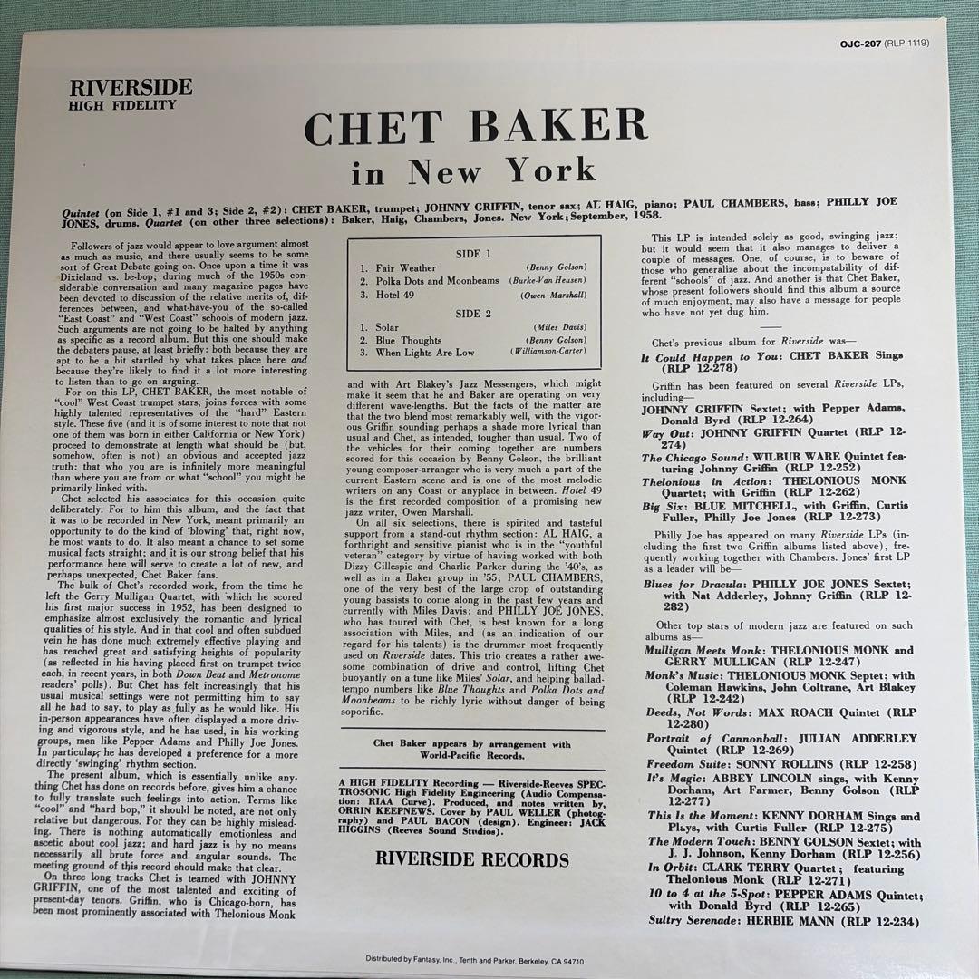 ChetBakerInNewYork他ArtBlakey,BillEvance