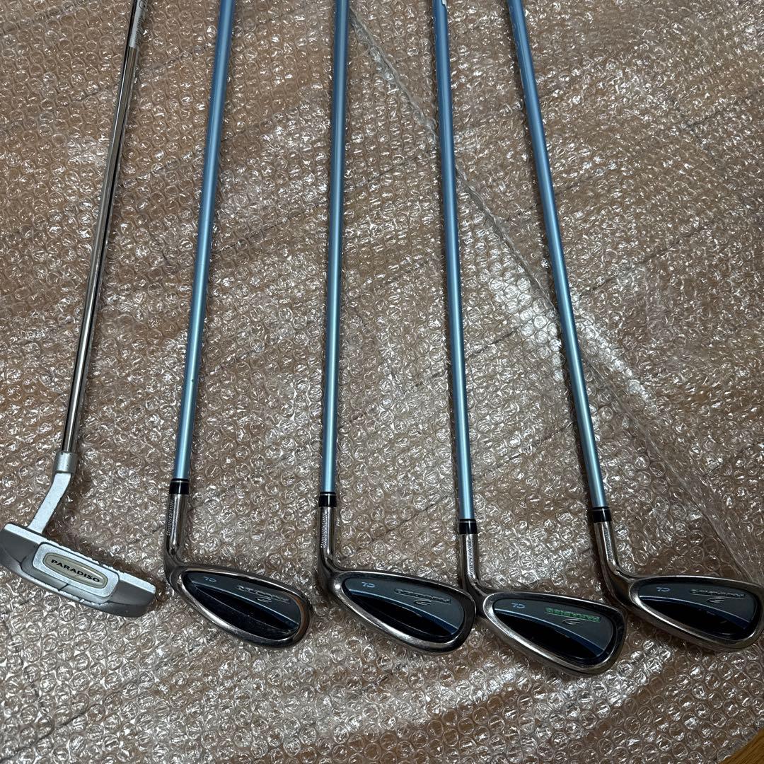 paradisoゴルフアイアン5本初心者向け中古品