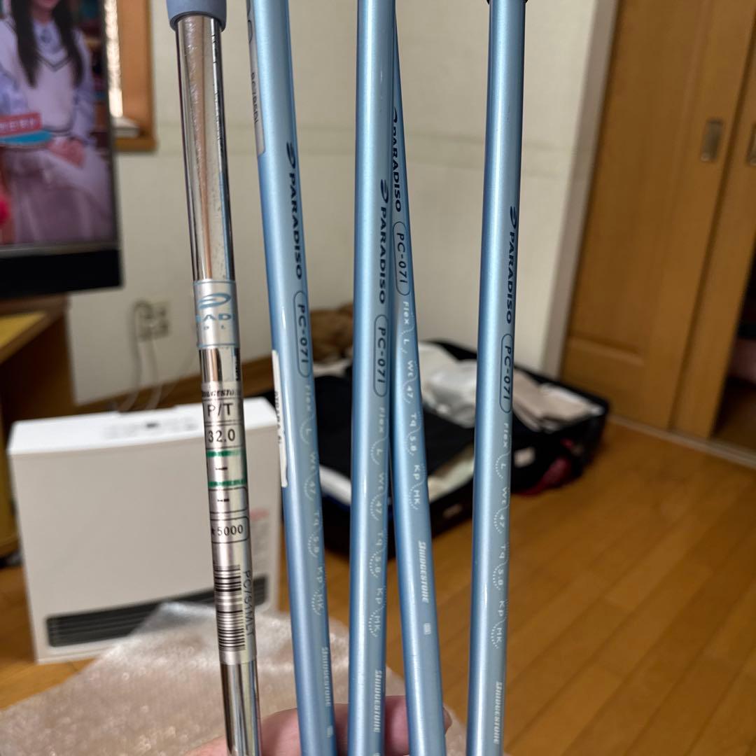 paradisoゴルフアイアン5本初心者向け中古品