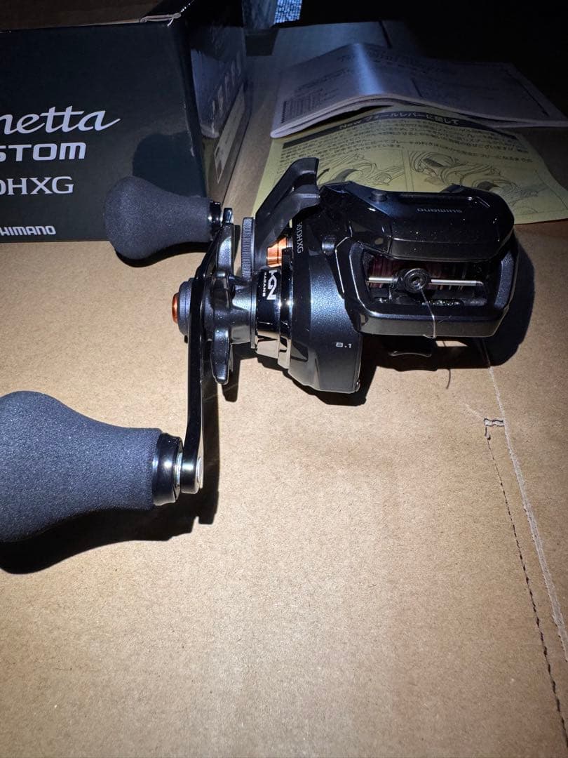 【美品】シマノ バルケッタ Fカスタム 150DHXG／PEライン付き