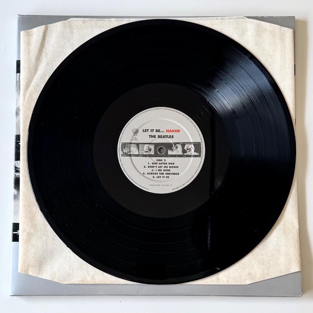 The Beatles Let It Be...Naked EU盤LP＋7インチ