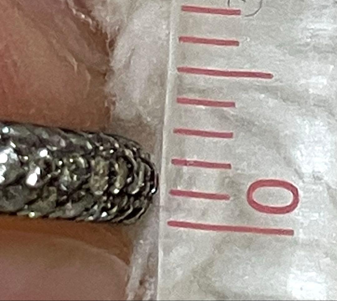 K10 wg ダイヤモンド　ブラウン　リング　指輪　パヴェ　エタニティ　ダイア