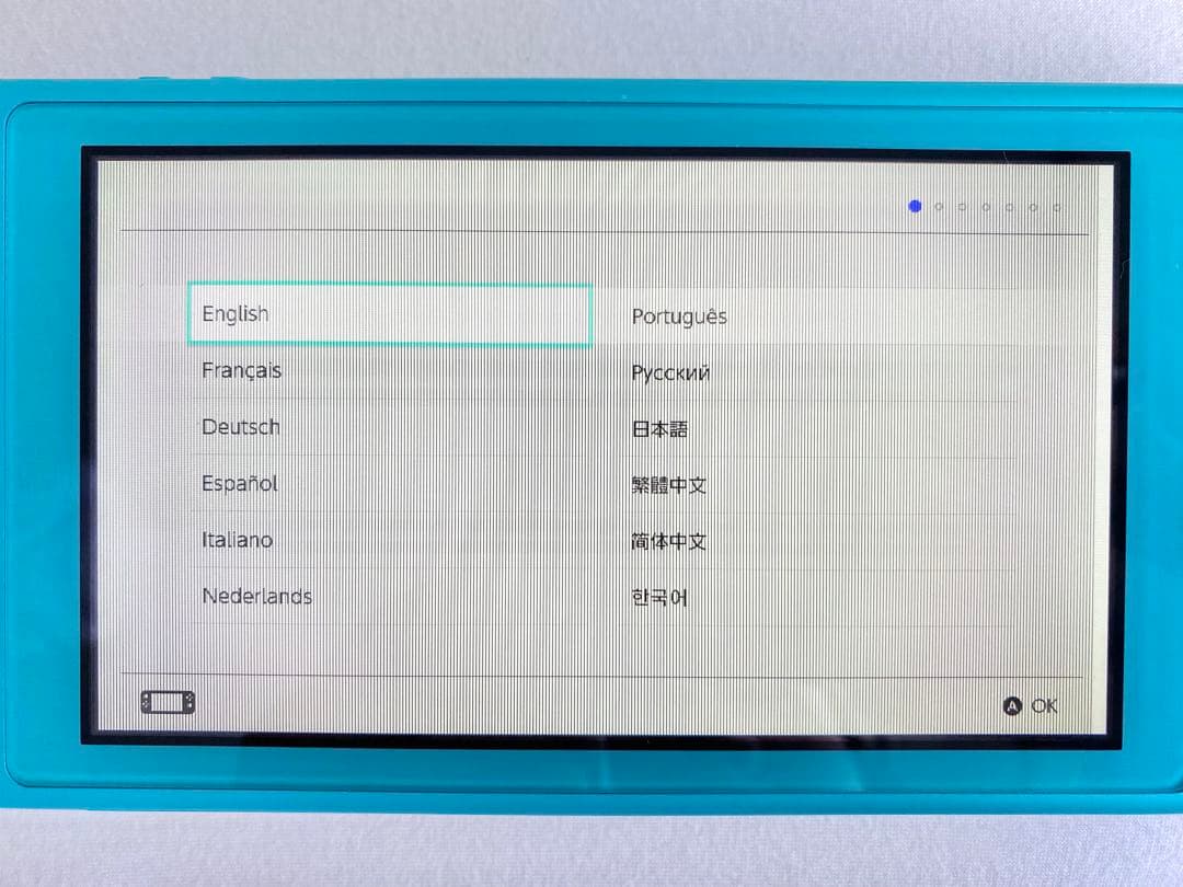 Nintendo Switch light ターコイズブルー ジャンク品