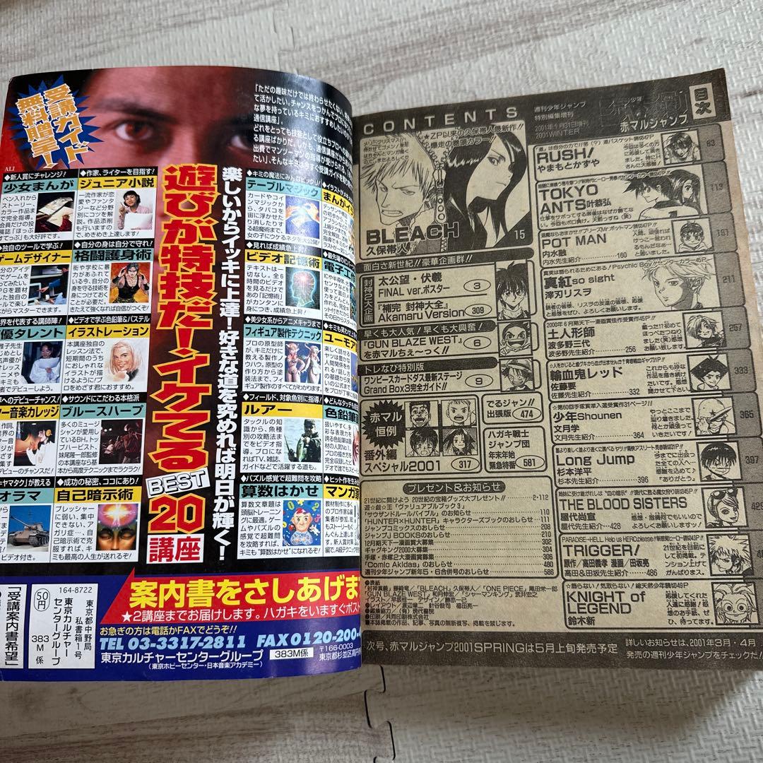 赤マルジャンプ 2001年 WINTER/BLEACH読切掲載
