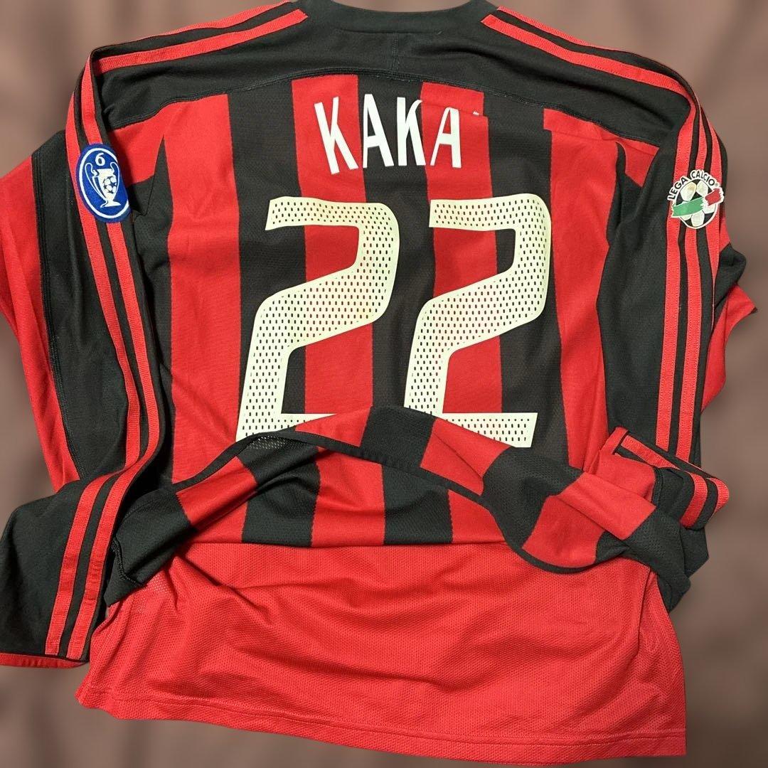 ACミラン　選手用2003長袖　#22 KAKA カカ　フルマーキング