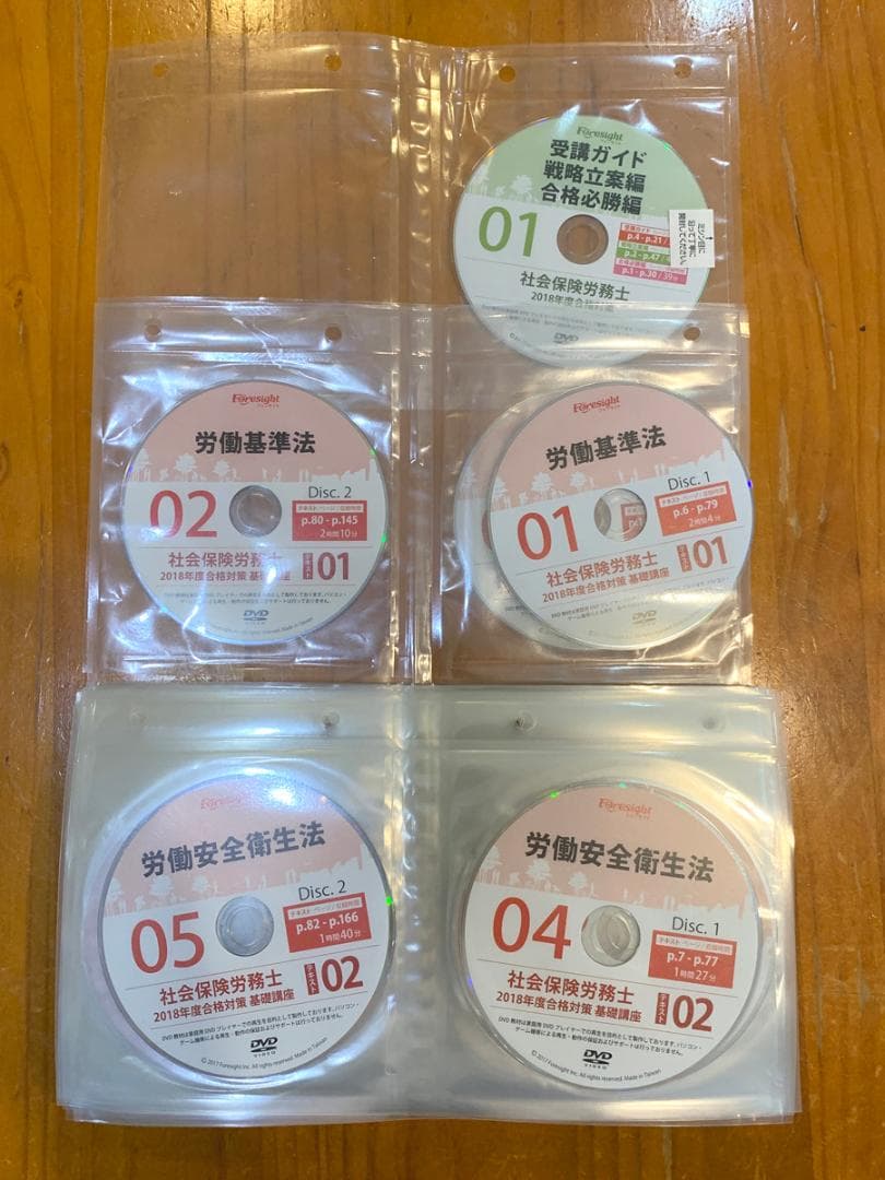 2018年版　社会保険労務士　資格取得本＆問題集＆DVDセット　一式