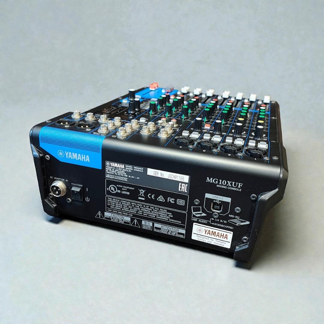 YAMAHA アナログミキサー MG10XUF（美品・付属品完備）