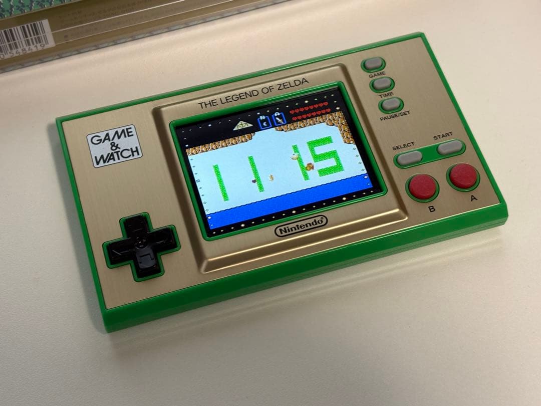 ゲーム&ウオッチ スーパーマリオブラザーズ ゼルダの伝説 セット
