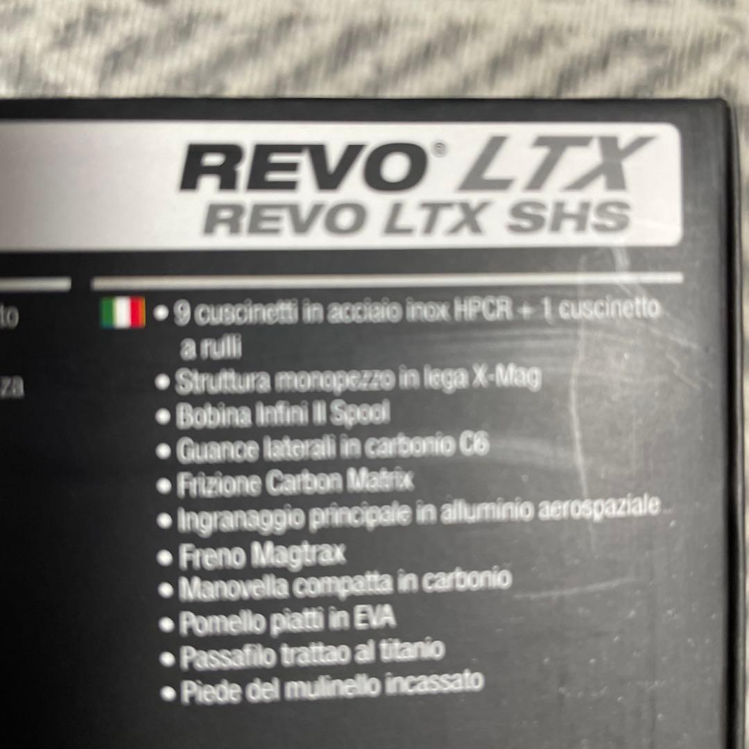 アブガルシアベイトリール REVO LTX -SHS右巻き ブラック《美品中古》