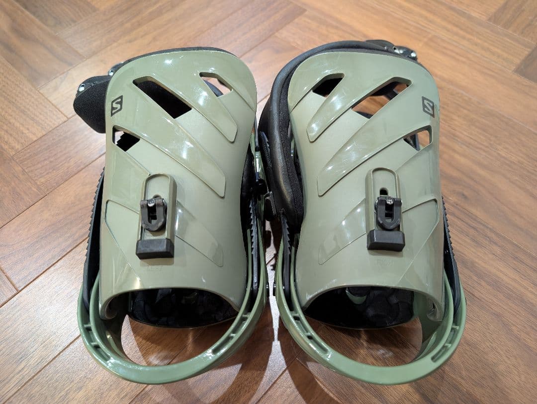 Salomon スノーボードビンディング Mサイズ グリーン