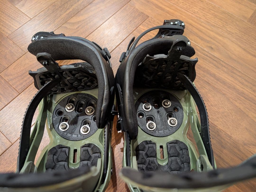 Salomon スノーボードビンディング Mサイズ グリーン