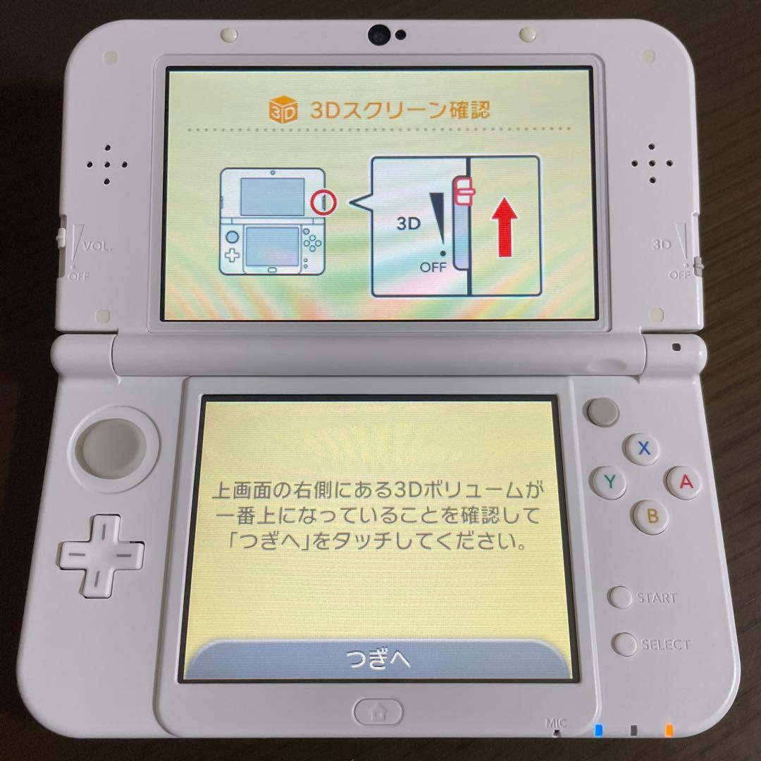 Newニンテンドー3DSLL パールホワイト (上下IPS液晶)