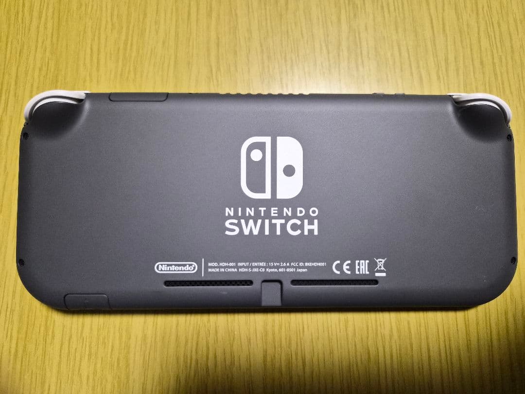 【美品】Nintendo Switch Lite 完品 スイッチ ライト　グレー