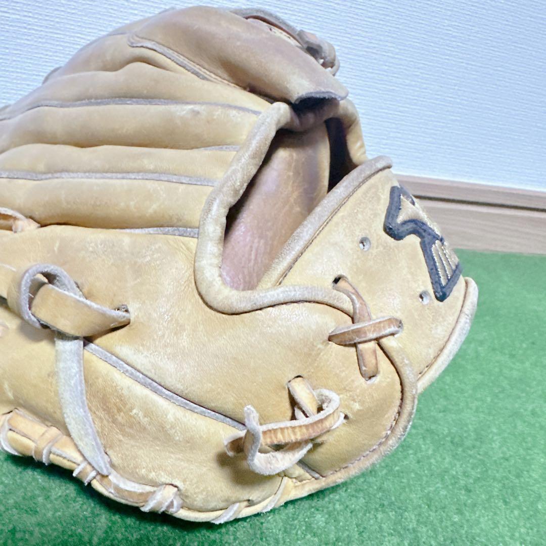 希少 ミズノプロ 硬式 投手用 耕作オーダー 右投げ 野球 グラブ グローブ