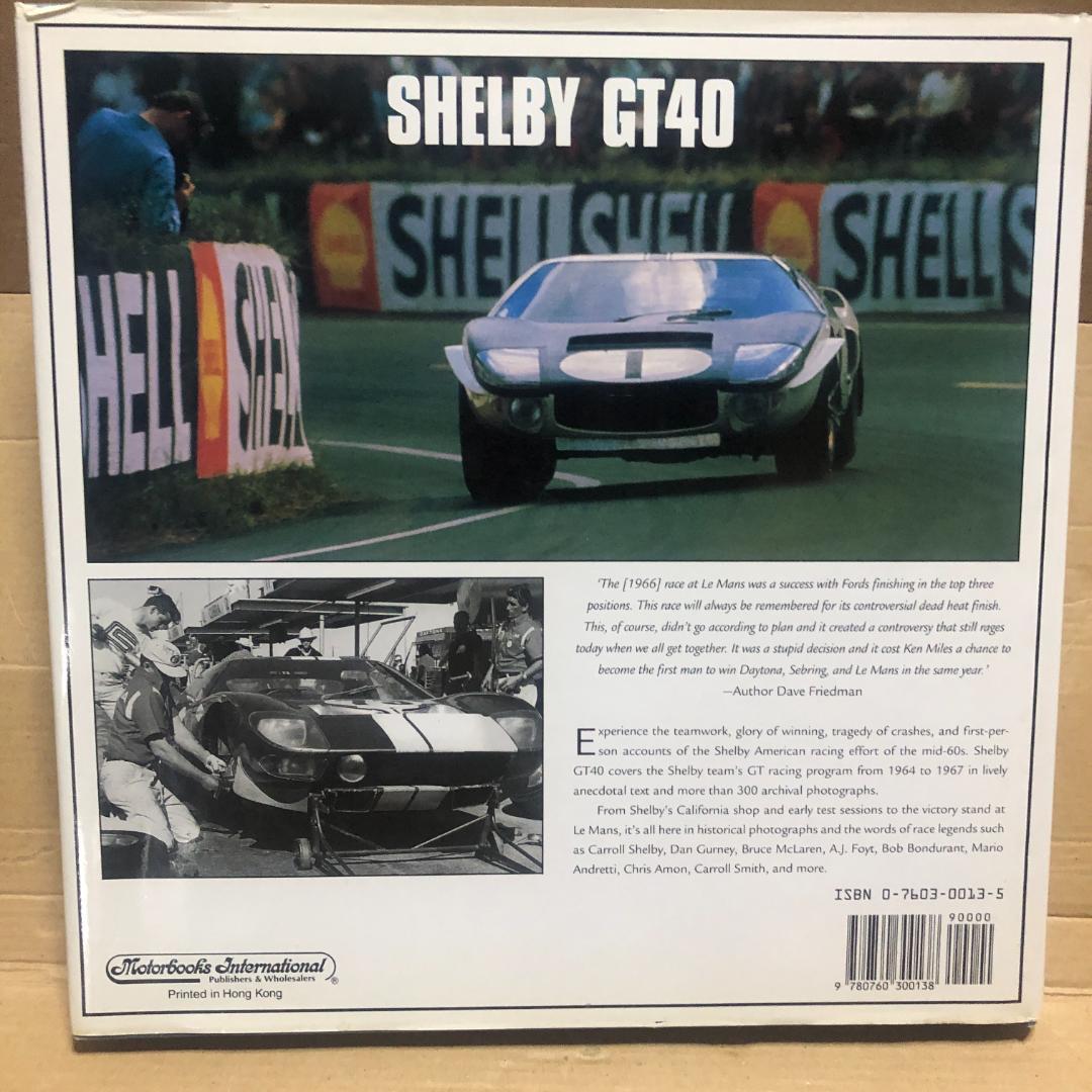 洋書 SHELBY GT40
