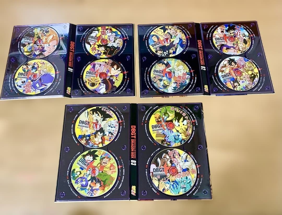 ドラゴンボールGT DRAGONBOX DVD 初回特典実物大レーダー付き鳥山明