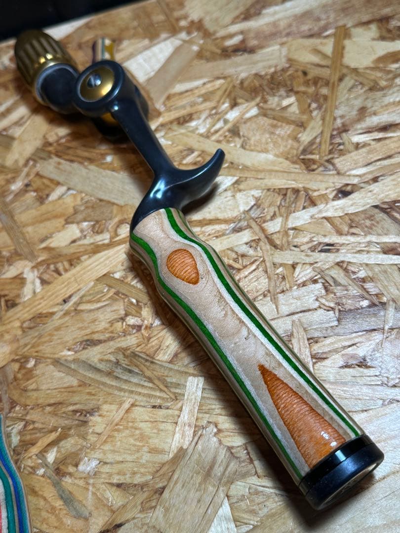 自作グリップスケボーグリップトップウォーター カヤックフィッシング