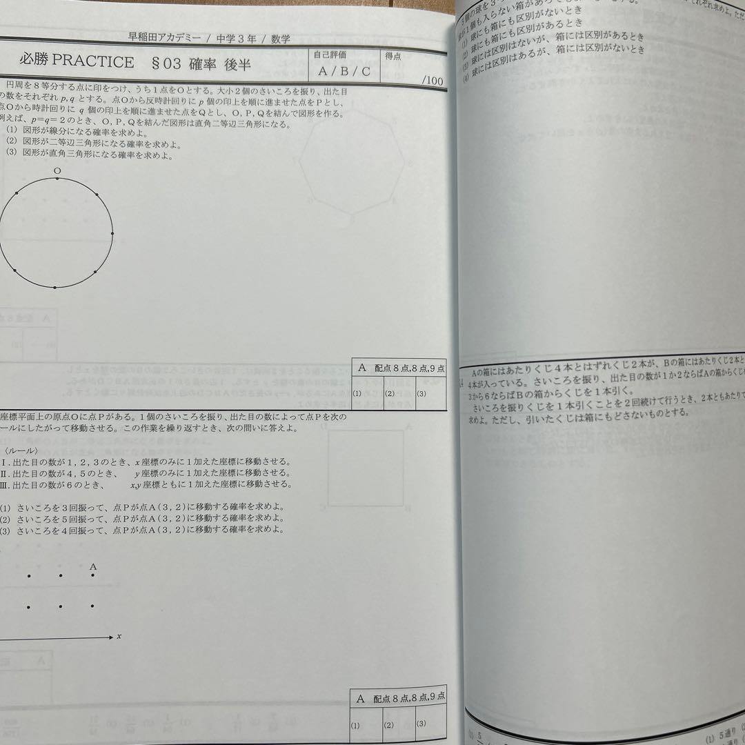 正月特訓テキスト 早慶クラス