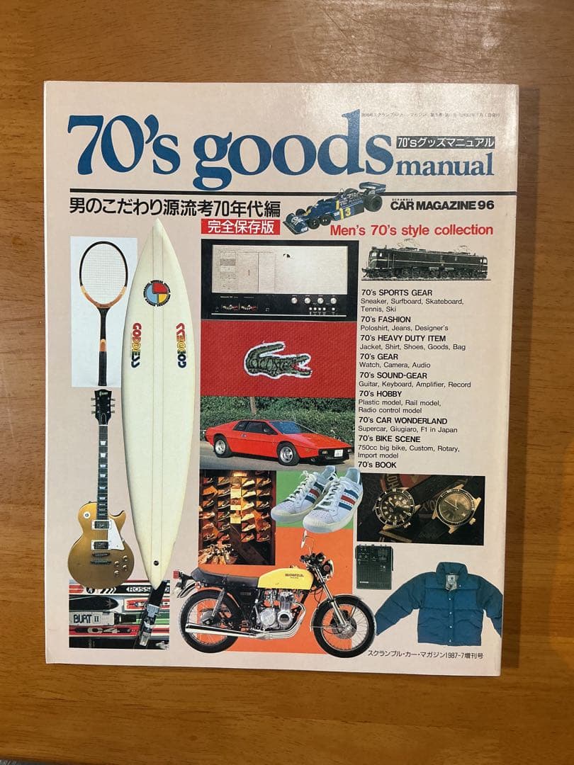 SCRAMBLE CAR MAGAZINE増刊号　グッズマニュアル2冊セット