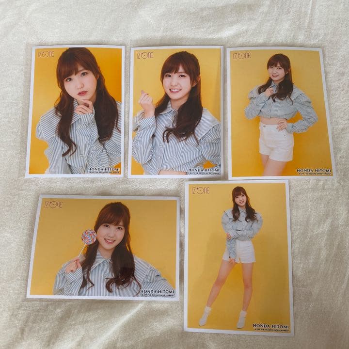 IZ*ONE 本田仁美 生写真
