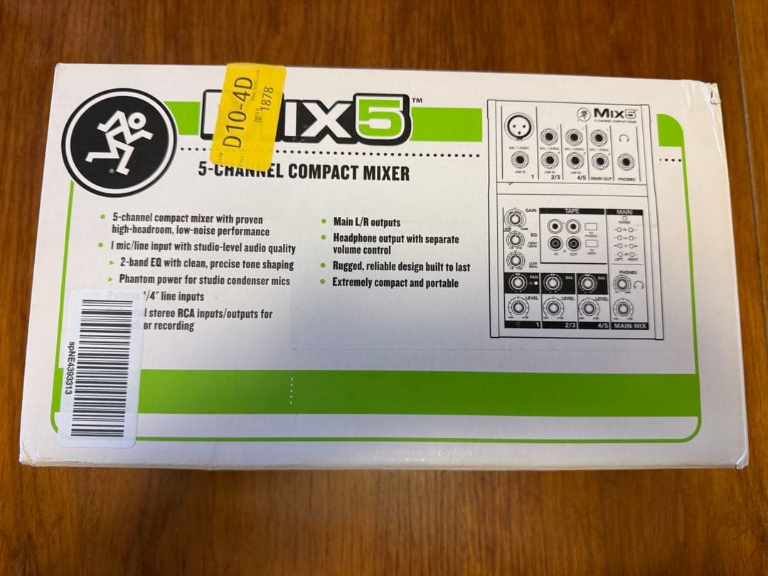 MACKIE マッキー MIX5 コンパクト ミキサー