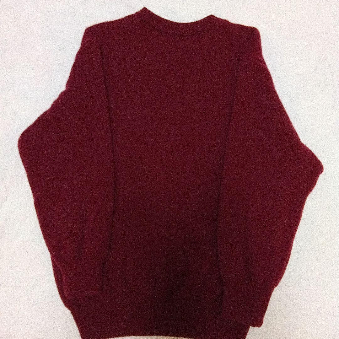 Munsingwear 赤 クルーネック セーター