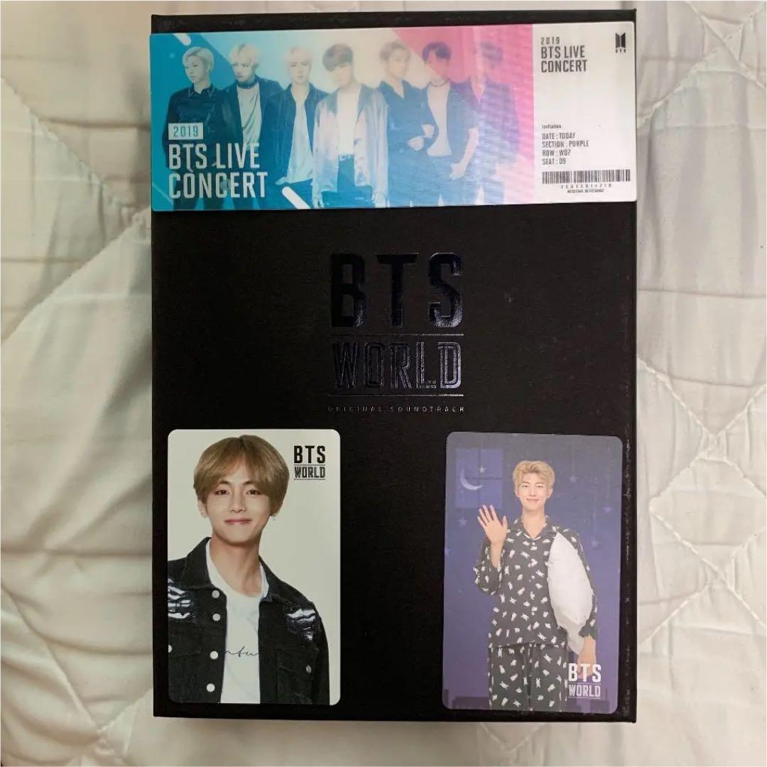 【レア物】btsworld アルバム　テヒョン　ナムジュン