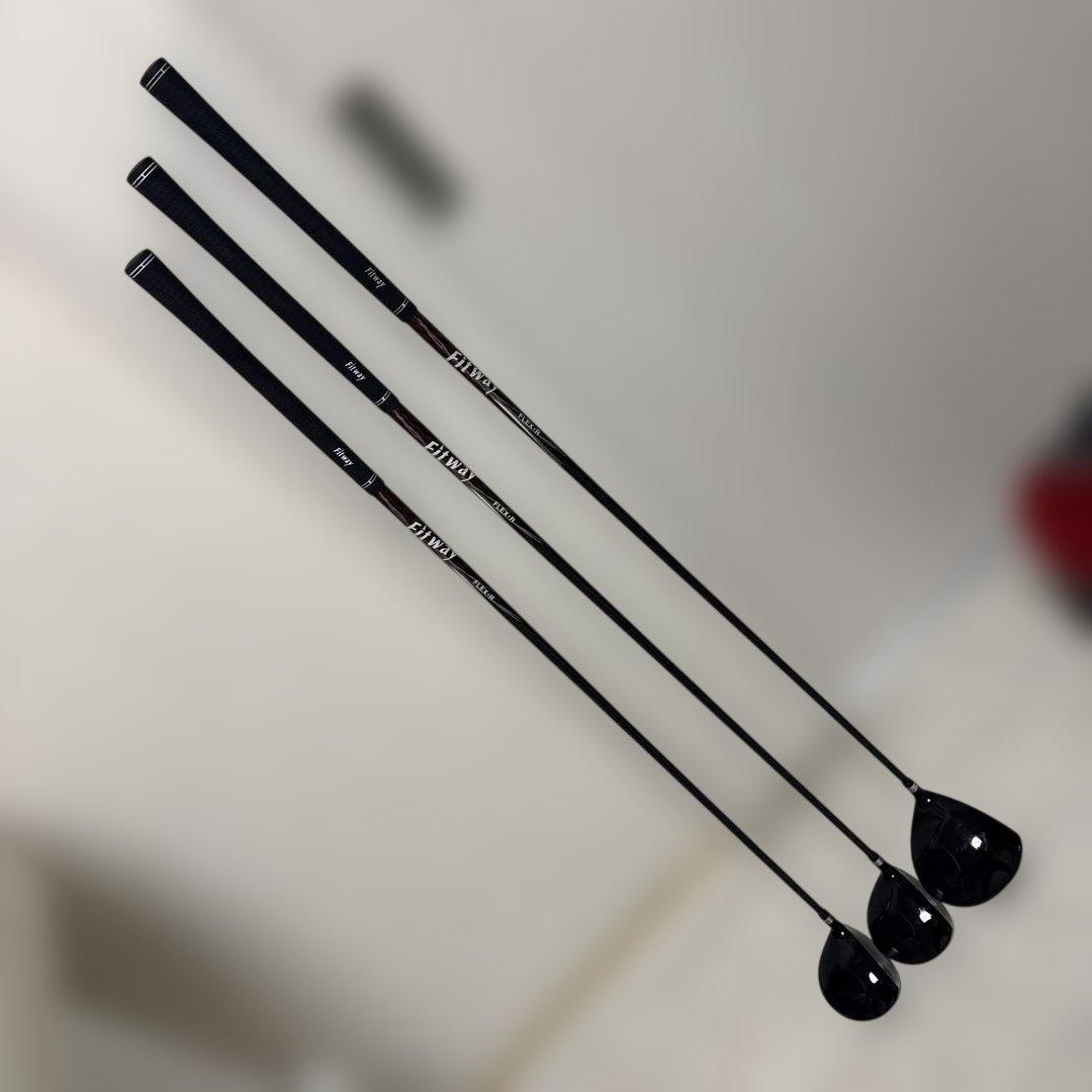 Fitway メンズゴルフクラブ 11本セット スタンドキャディーバッグ