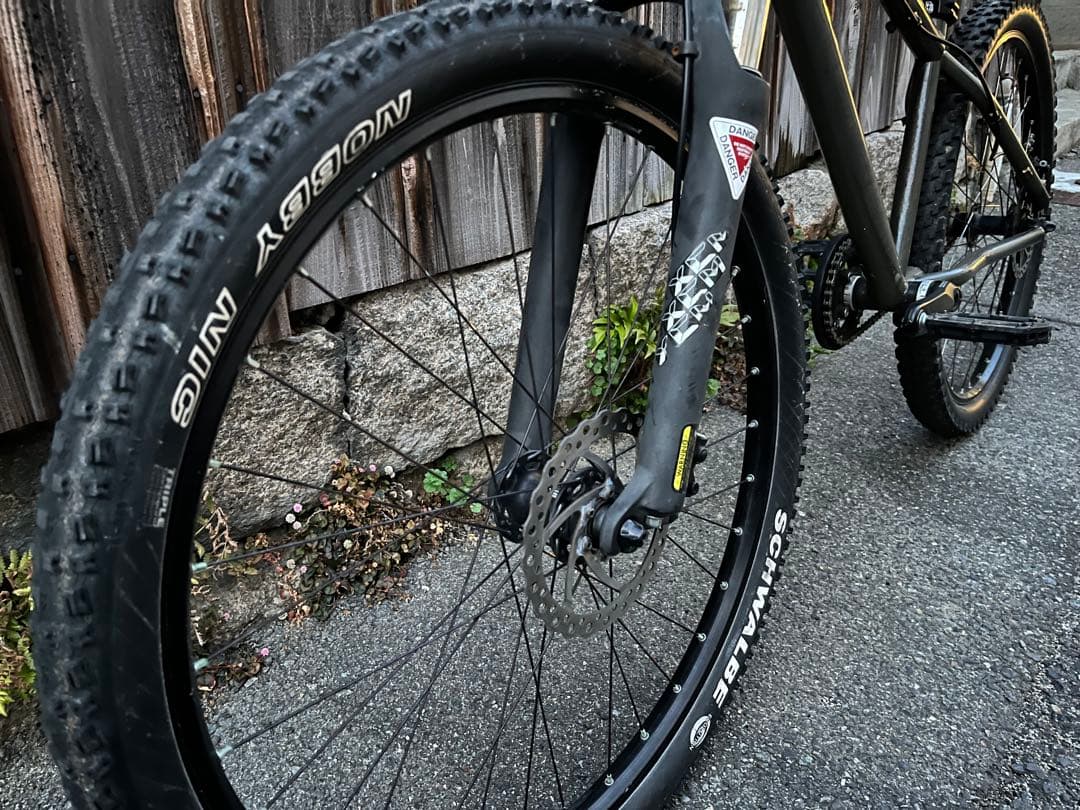 ダートrevell bikes 450R 26 クロモリ MTB RAW