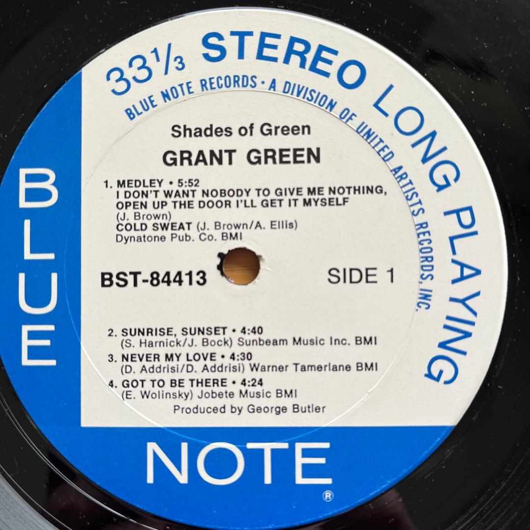 GRANT GREEN 「SHADES OF GREEN 」LP