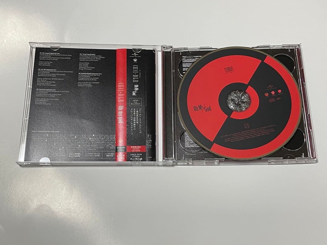 (G)I-DLE Oh My God 初回限定盤A CD 開封済