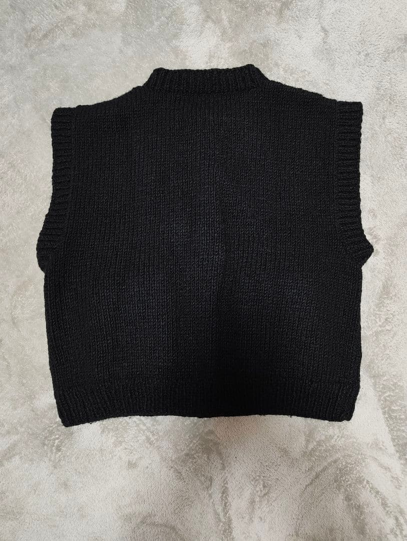 crinkle crinkle crinkle　 NAPAL KNIT ベスト