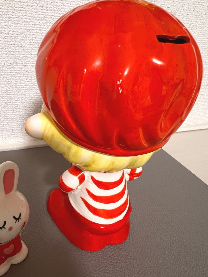 【希少・骨董品】水森亜土/内藤ルネ　 置き物・貯金箱