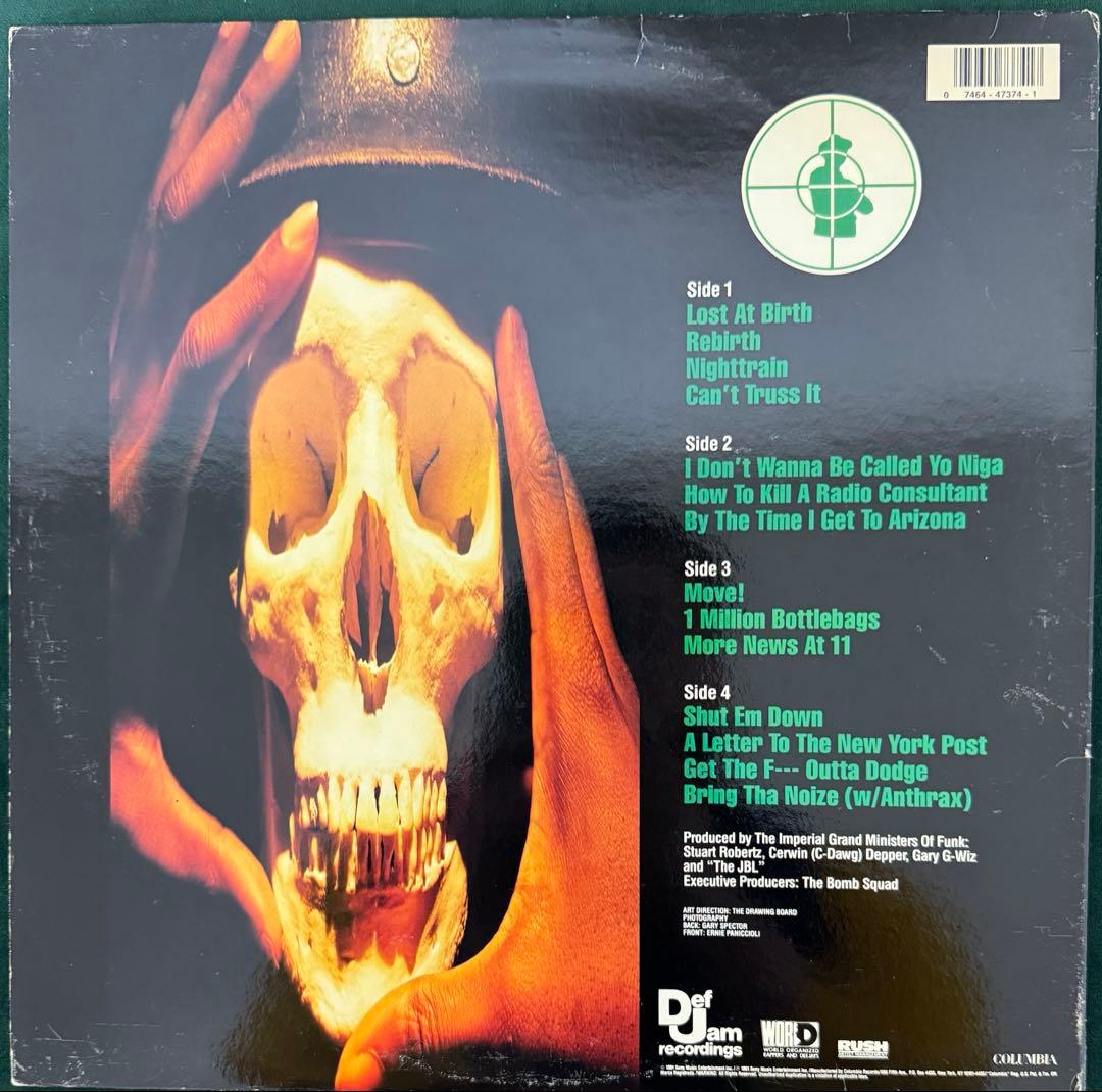 PUBLIC ENEMY レコード　original 盤美品