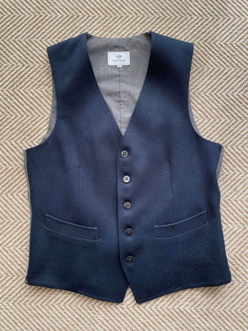 【美品】BEAMS HEART メンズ　スーツ一色