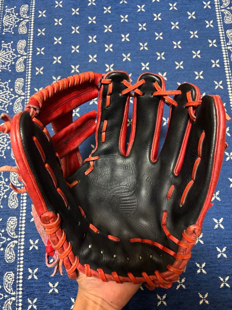 h*e様 久保田スラッガー 軟式 内野手用 グローブ オーダー セカンド ショー