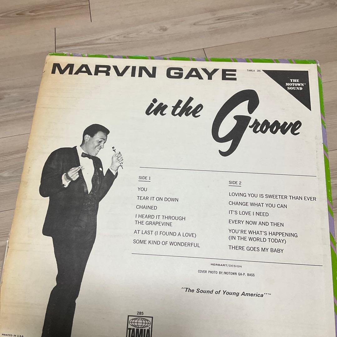 Marvin Gaye in the Groove 米盤レコード　マーヴィンゲイ