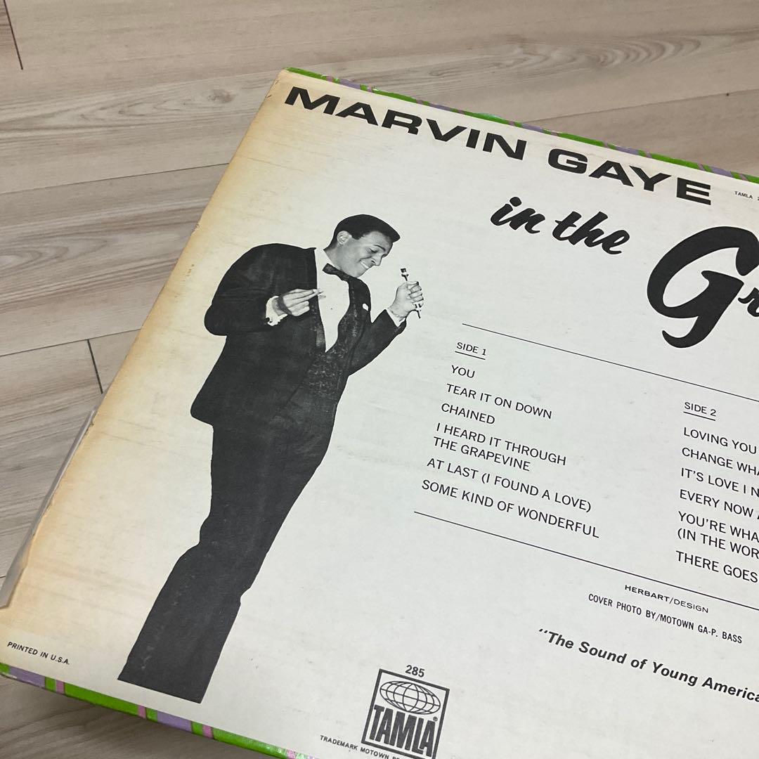Marvin Gaye in the Groove 米盤レコード　マーヴィンゲイ