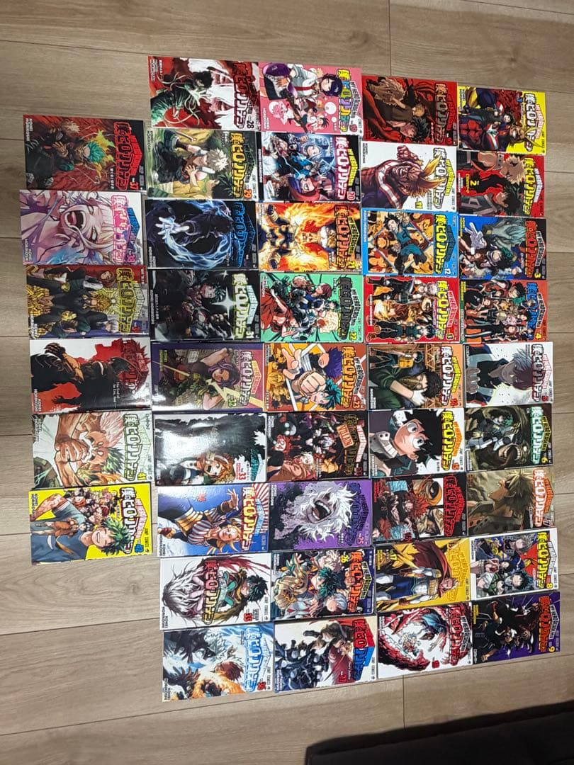 僕のヒーローアカデミア全巻です