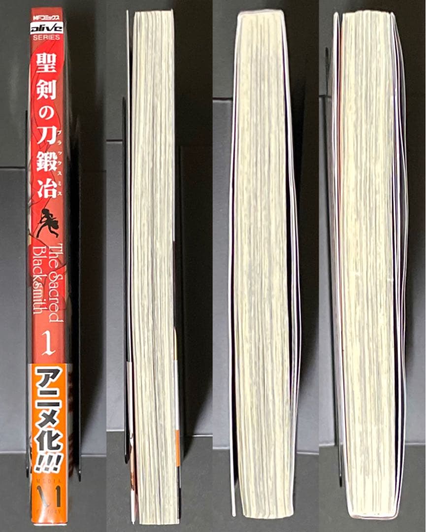 聖剣の刀鍛冶 1巻・希少チラシ・帯付き・初版