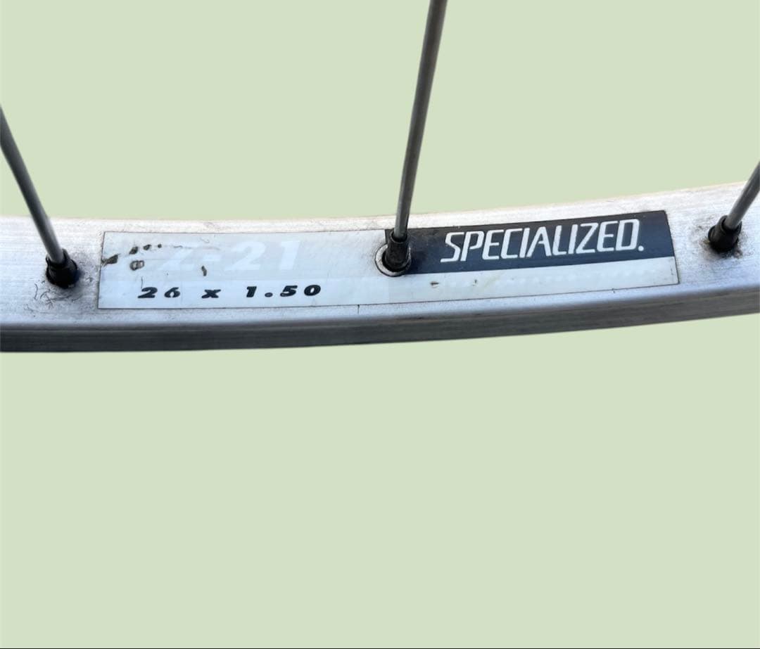 【90s】SPECIALIZED Z-21 × DEORELX フロントホイール