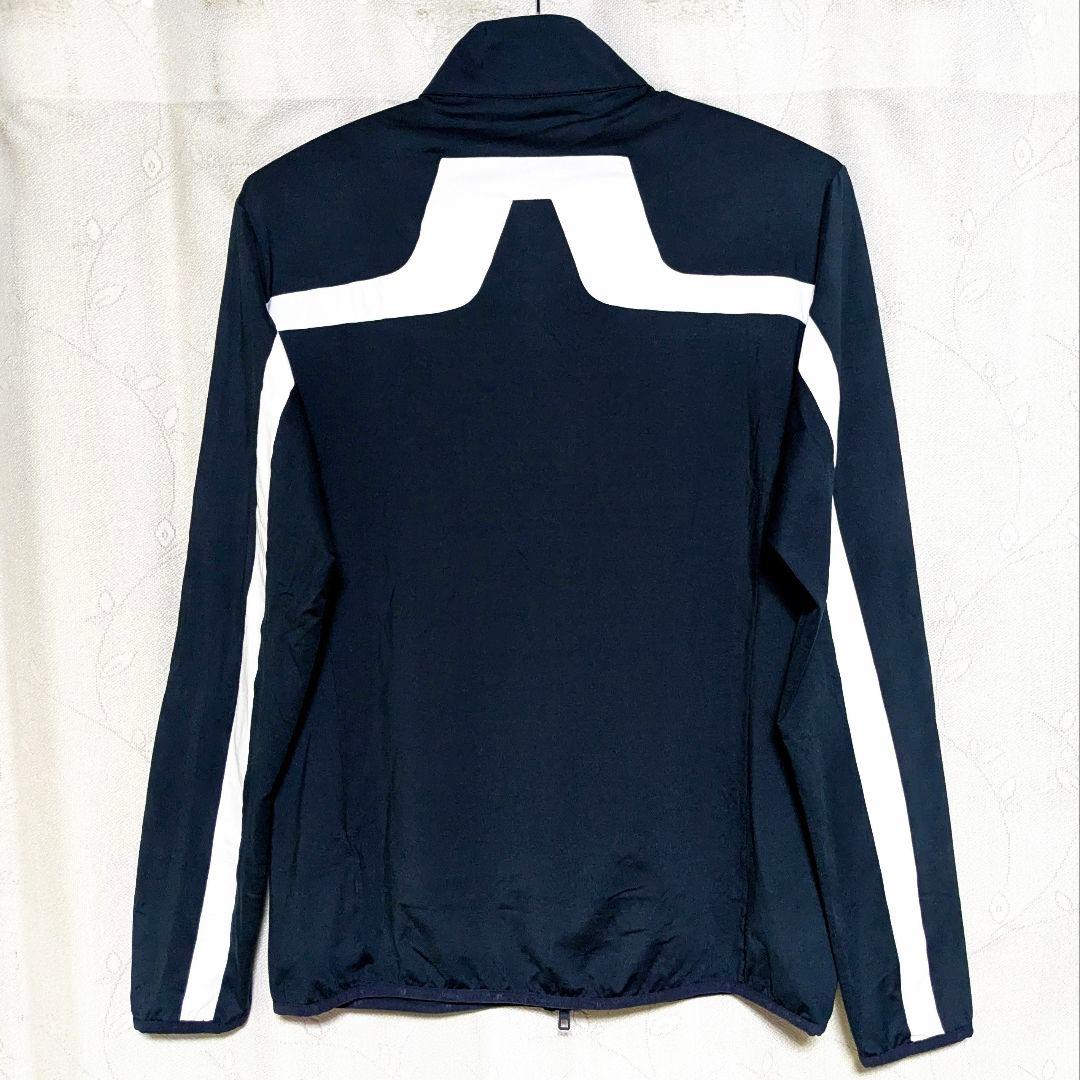 ■J.LINDEBERG トラックジャケット 紺L ミッドレイヤー ゴルフ■