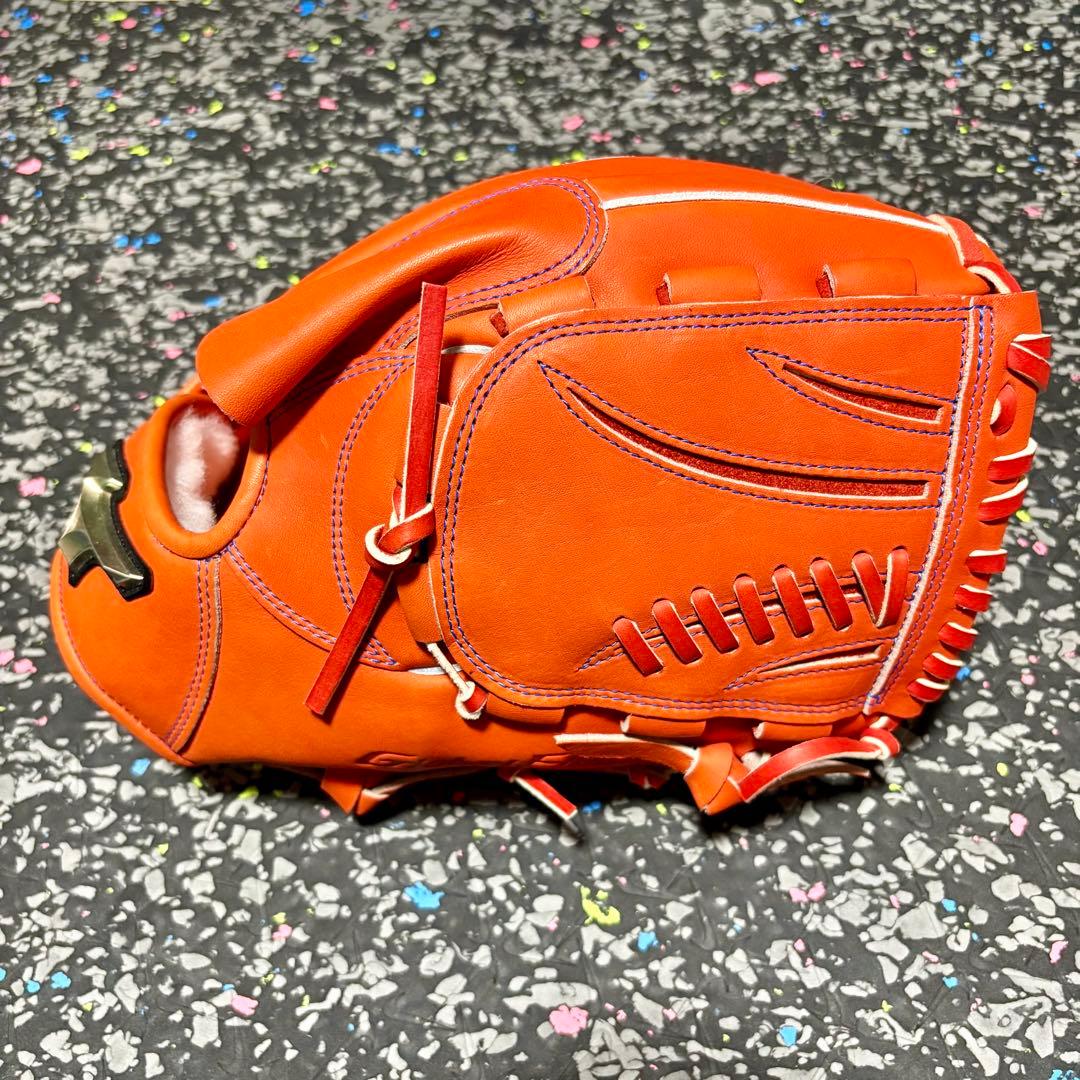 ミズノ グローバルエリート 投手用 硬式用 グローブ スプレンディッドオレンジ