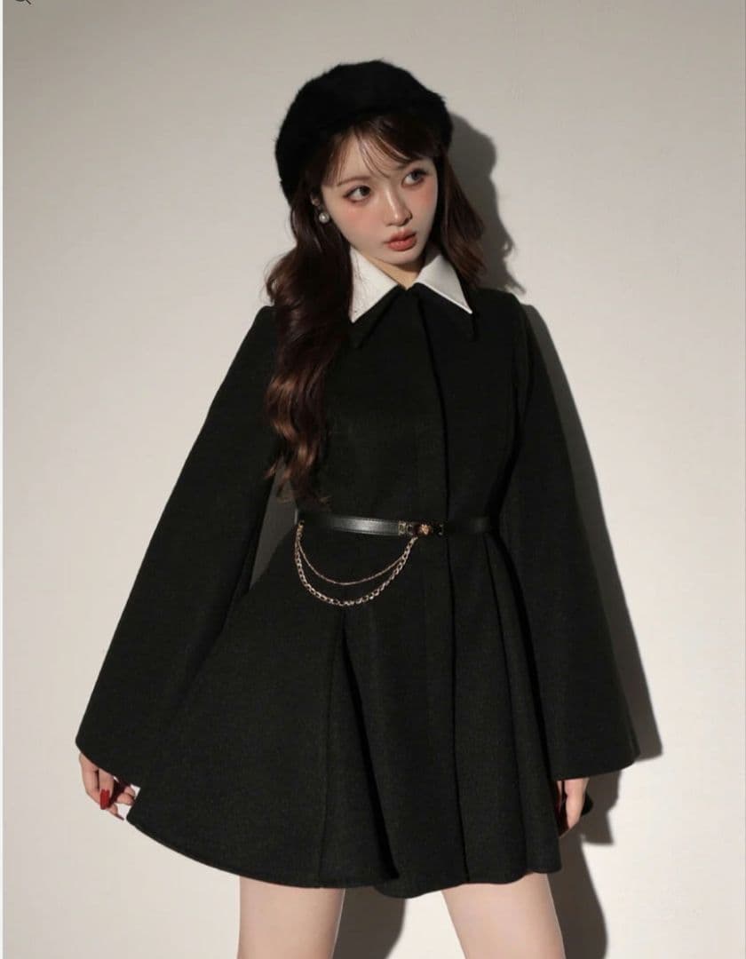 エムミーエメ Convertible flare coat Мme eme