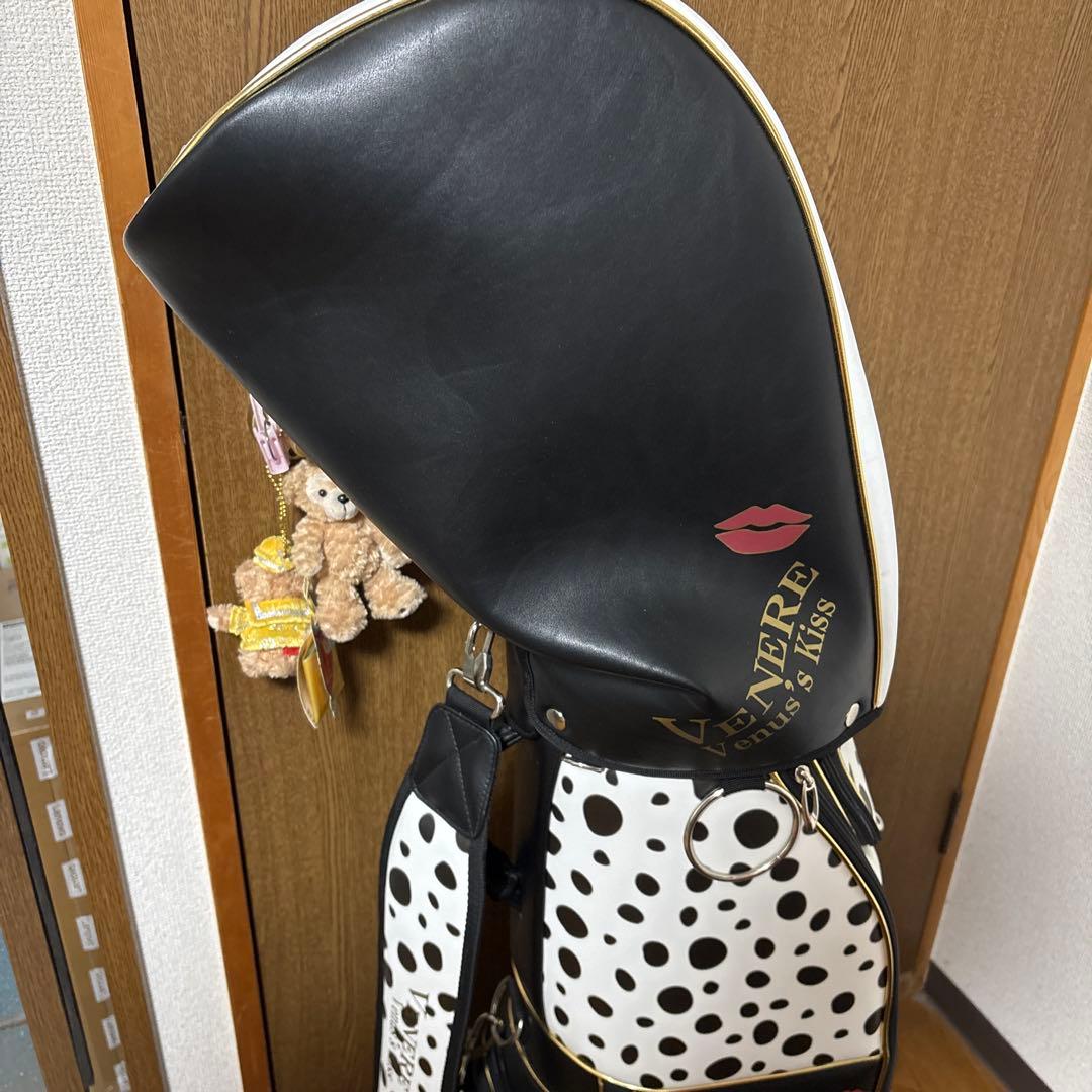 ゆさんVENERE ドット柄 ゴルフバッグ