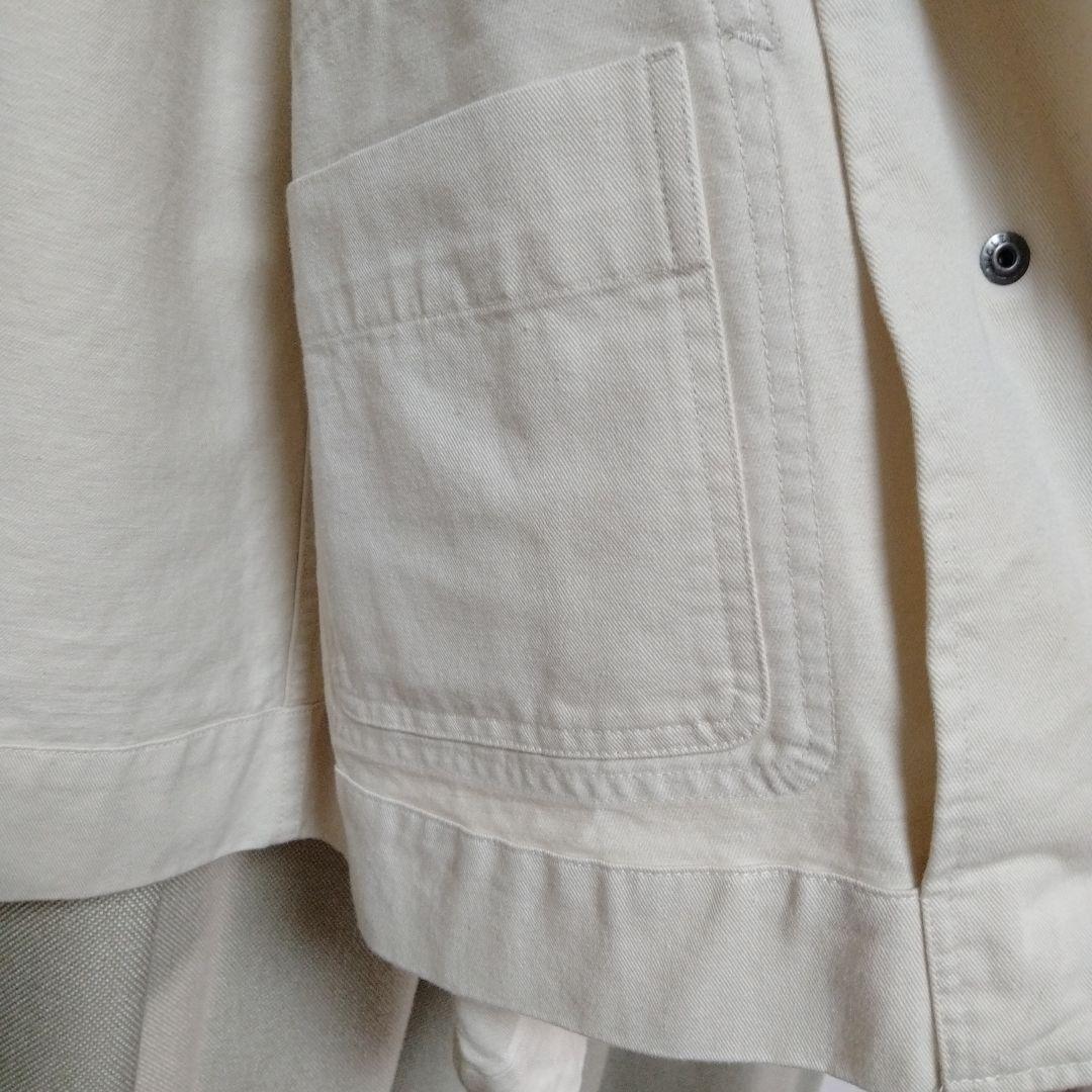 MHL. WASHED COTTON DRILL ジャケット