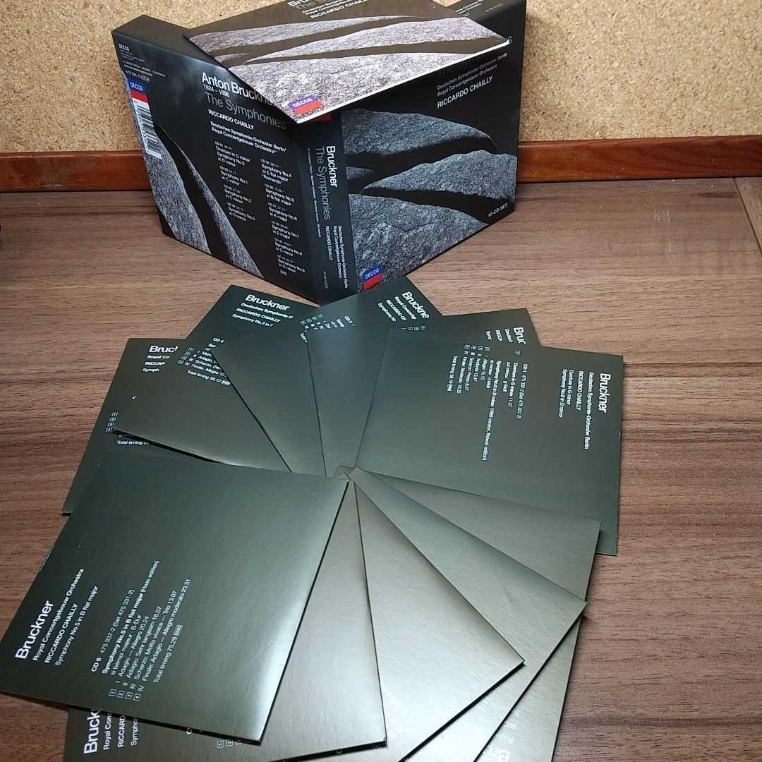 リッカルド・シャイー：　ブルックナー交響曲全集（１０ＣＤ）