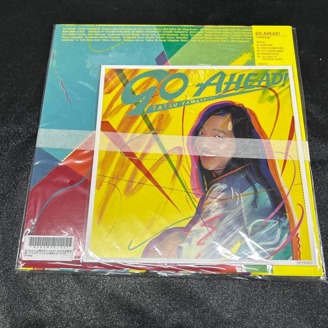 山下達郎／ゴーアヘッド　GO AHEAD ! LPレコード
