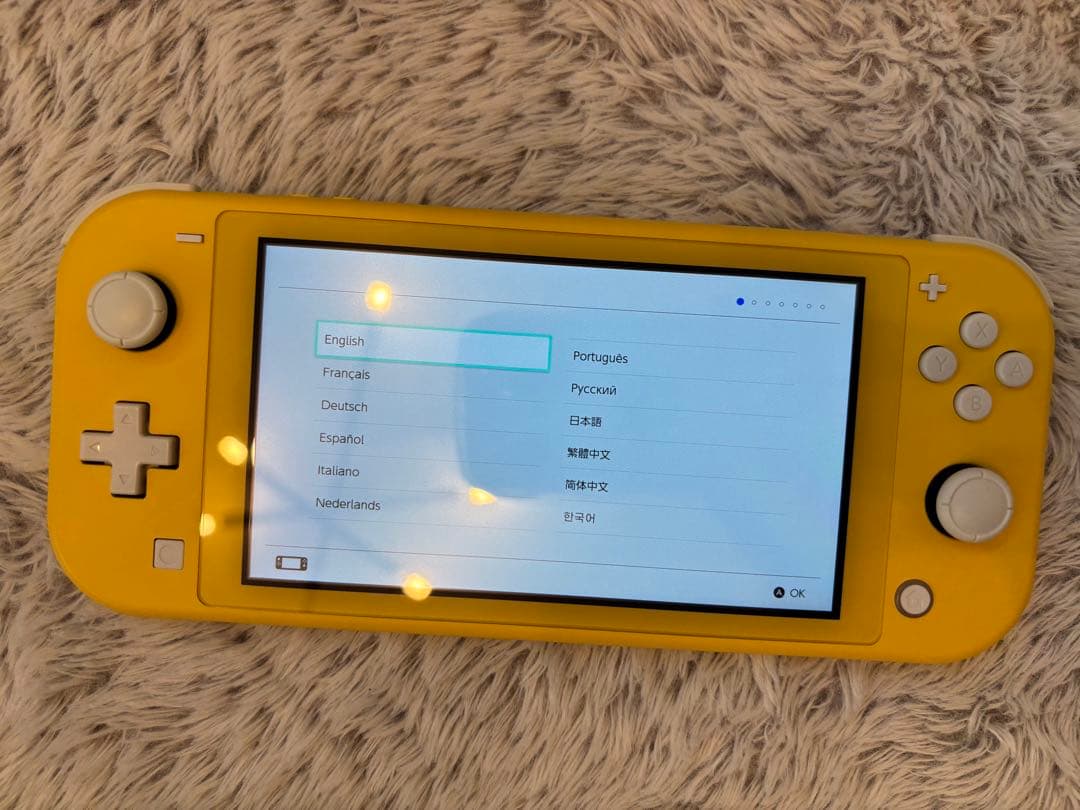 Nintendo Switch Lite イエロー 本体　ケース付き